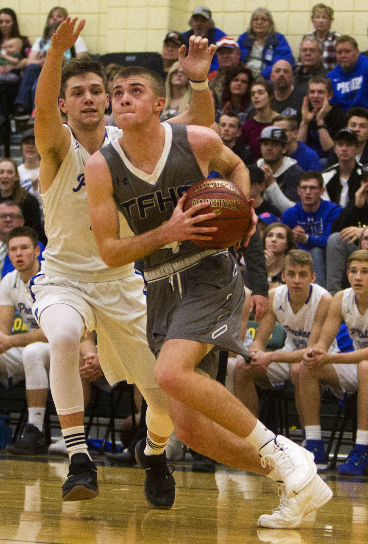 Twin Falls vs. Preston state basketball